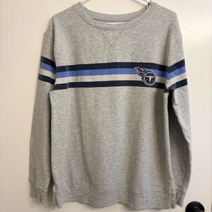 Tennessee Titans Football Team Sleepwear Crewneck Sweater Size Large NFL